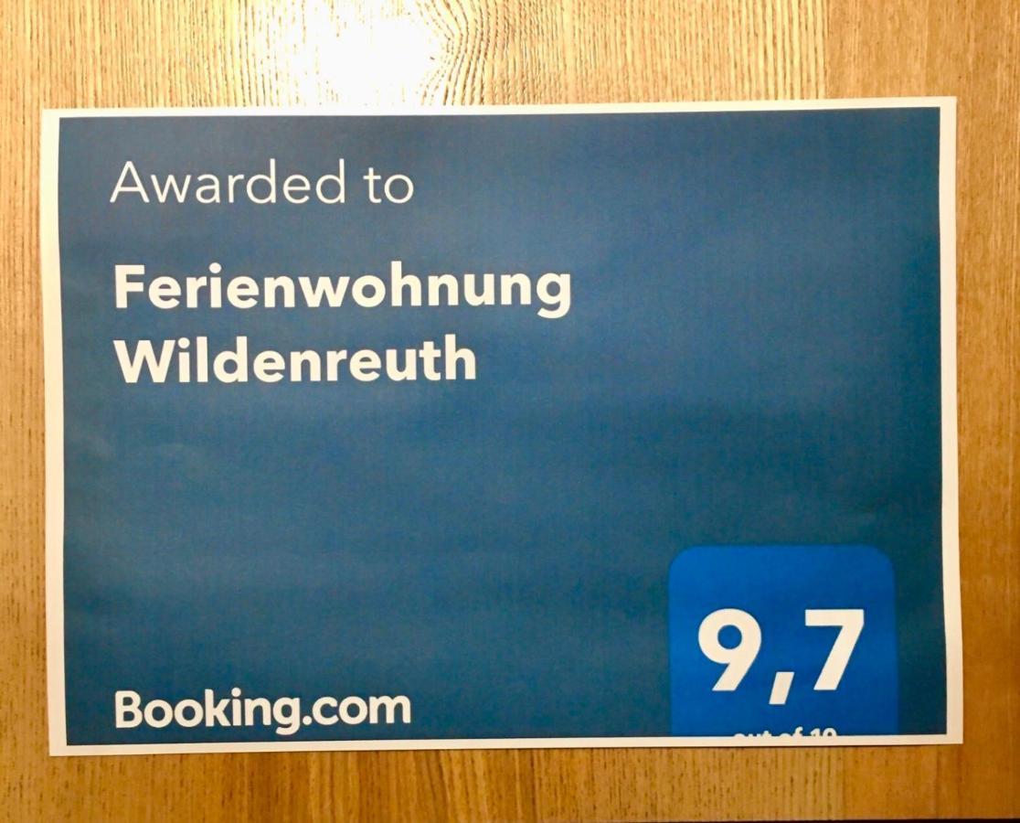 Ferienwohnung Wildenreuth Weidenberg Buitenkant foto